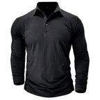 Modernes Langarm-Polo