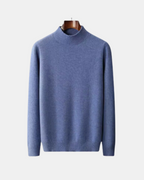 Mercurius Halber Rollkragen-Wollpullover