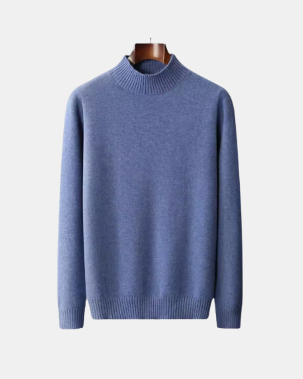 Mercurius Halber Rollkragen-Wollpullover
