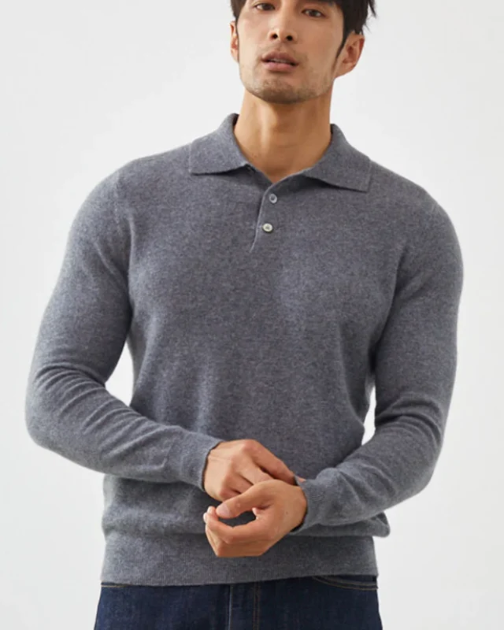 Ponza Kaschmir-Polo-Pullover
