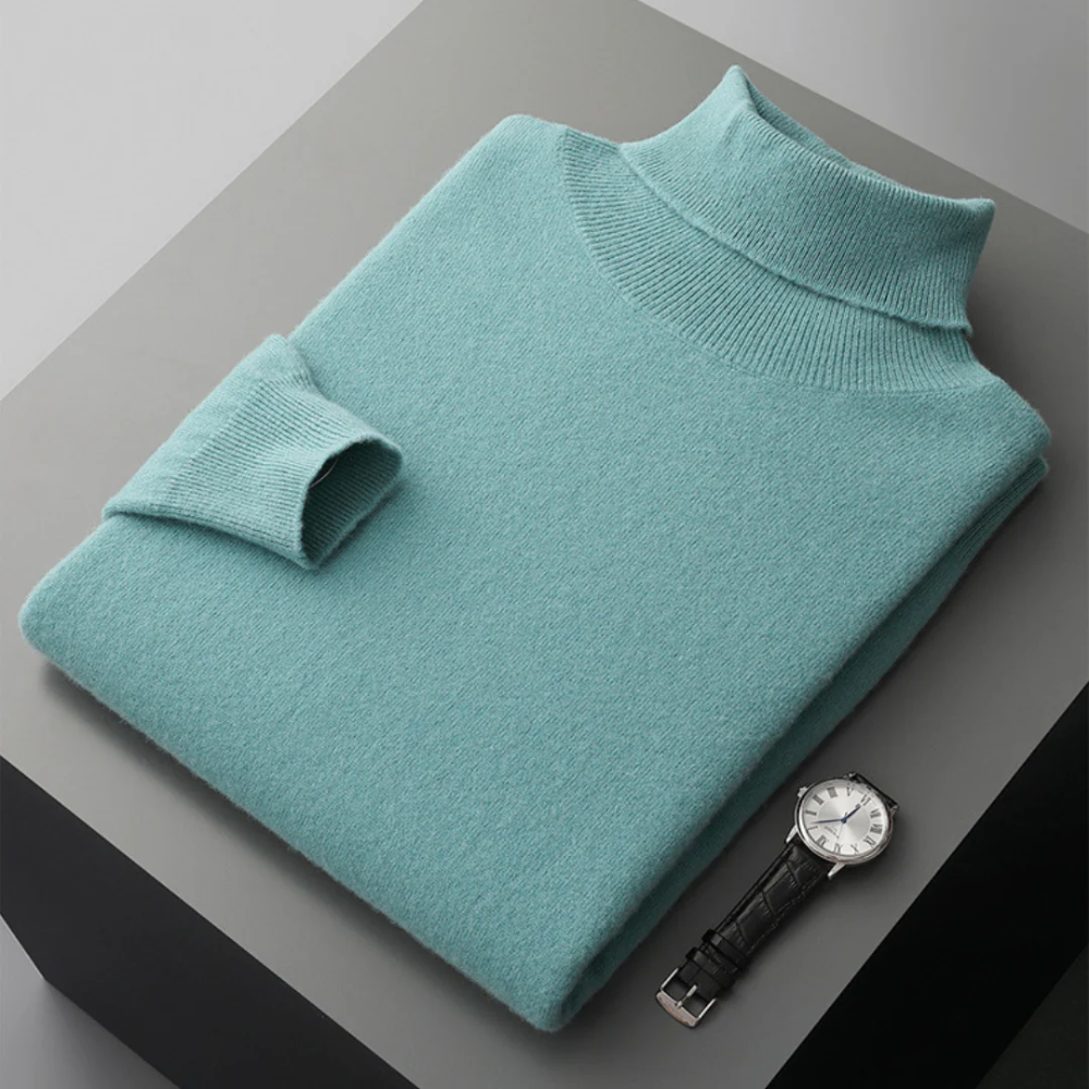 Cagliari Merino-Wolle-Rollkragenpullover