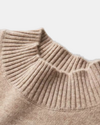 Mercurius Halber Rollkragen-Wollpullover