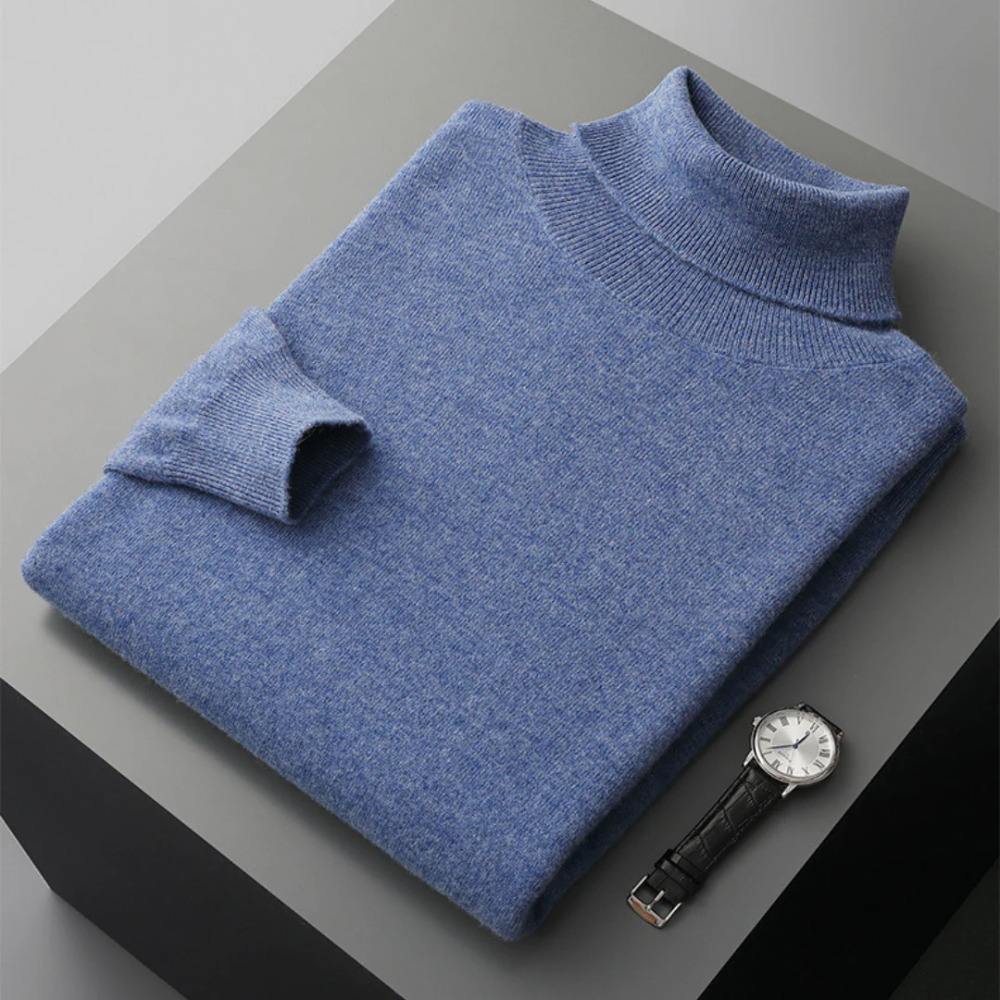 Cagliari Merino-Wolle-Rollkragenpullover
