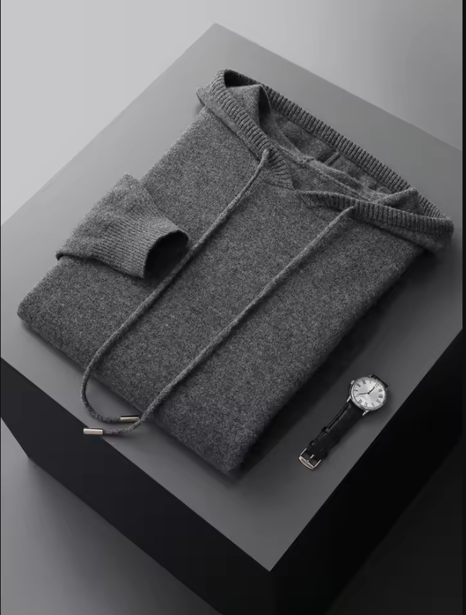 Sirius Merino-Wolle-Hoodie