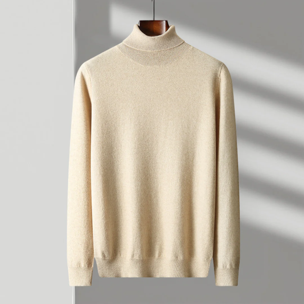 Cagliari Merino-Wolle-Rollkragenpullover