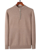 Genf Kaschmir-Zip-Up