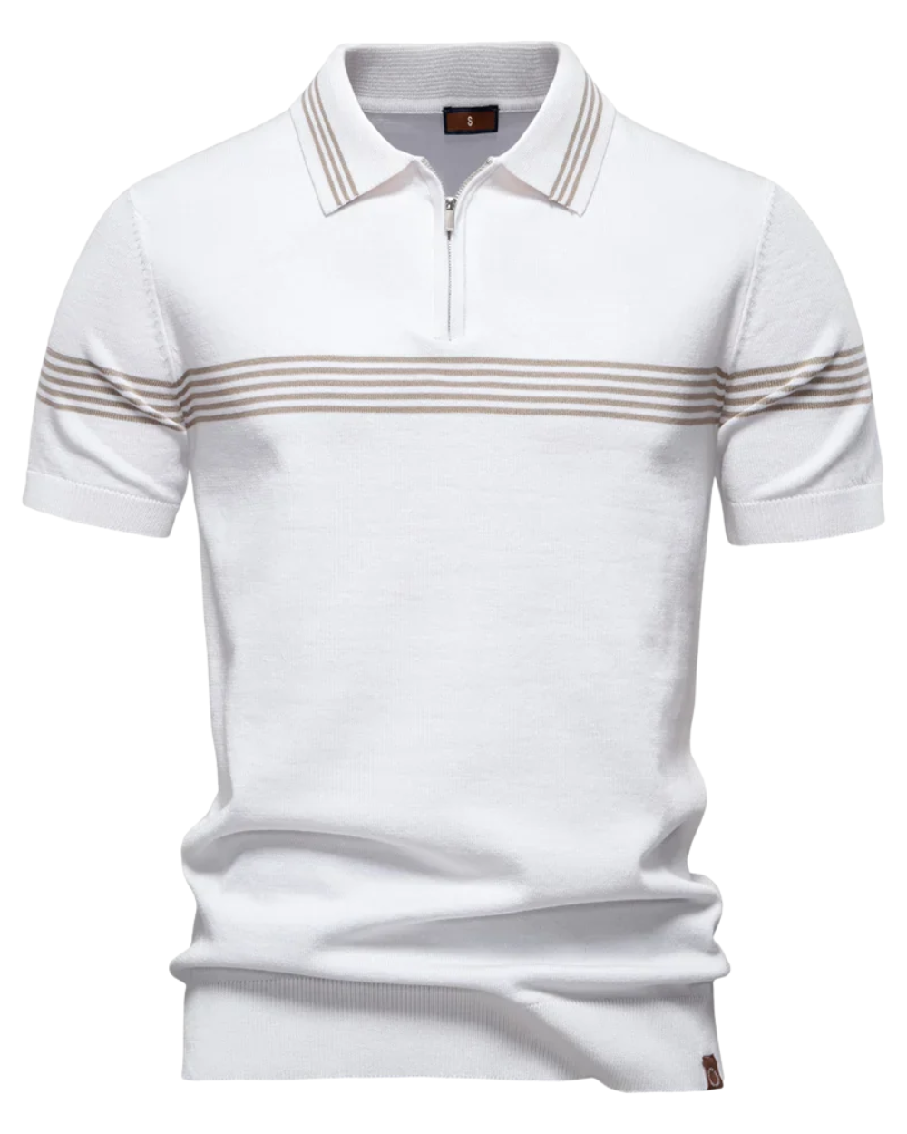Gestreiftes Poloshirt