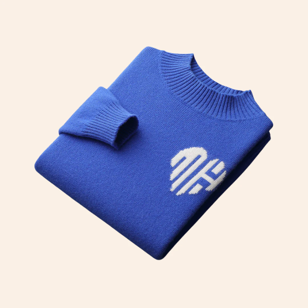 Bora Bora Kaschmir-Herz-Pullover