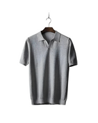 Mailand Lässiges Poloshirt