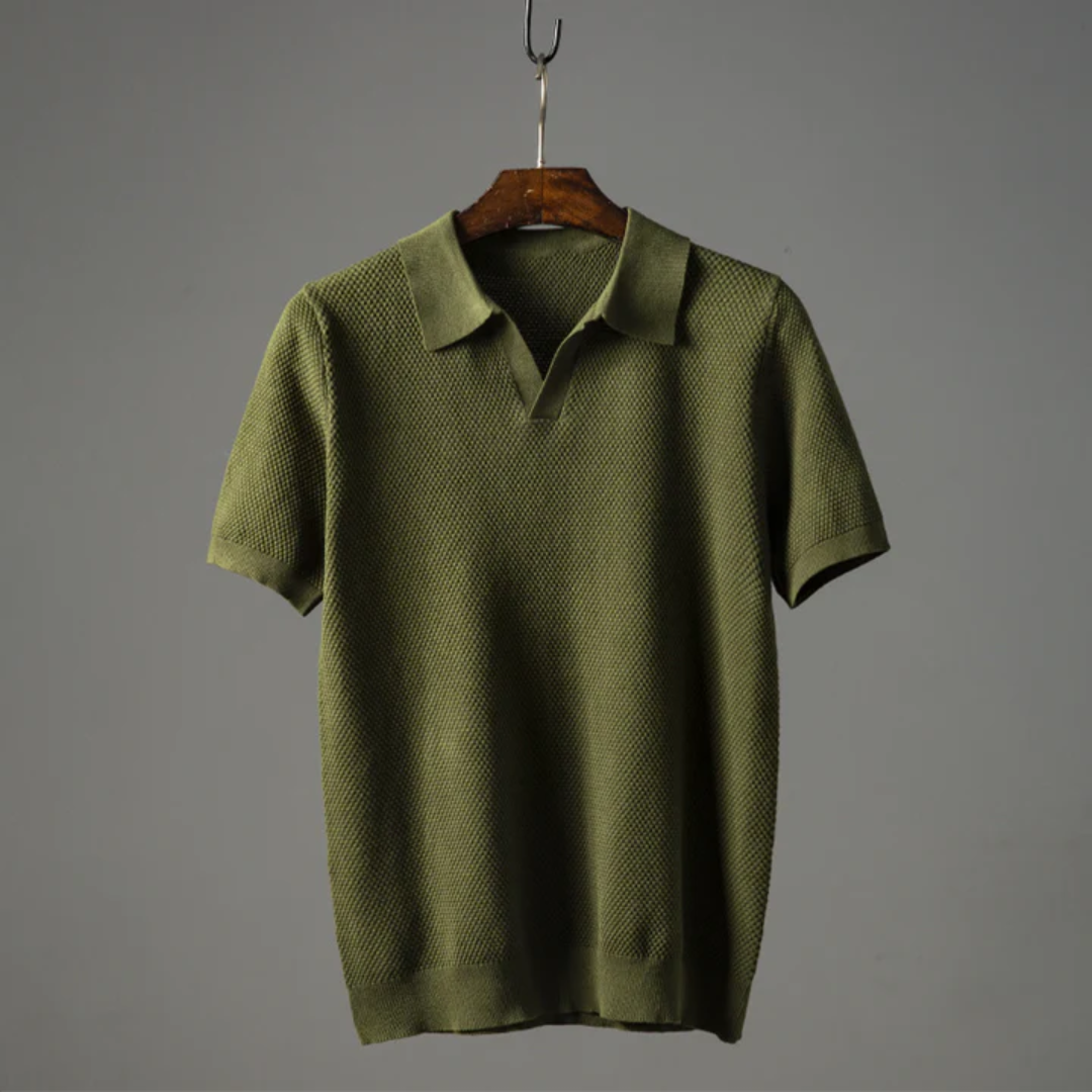 Mailand Lässiges Poloshirt