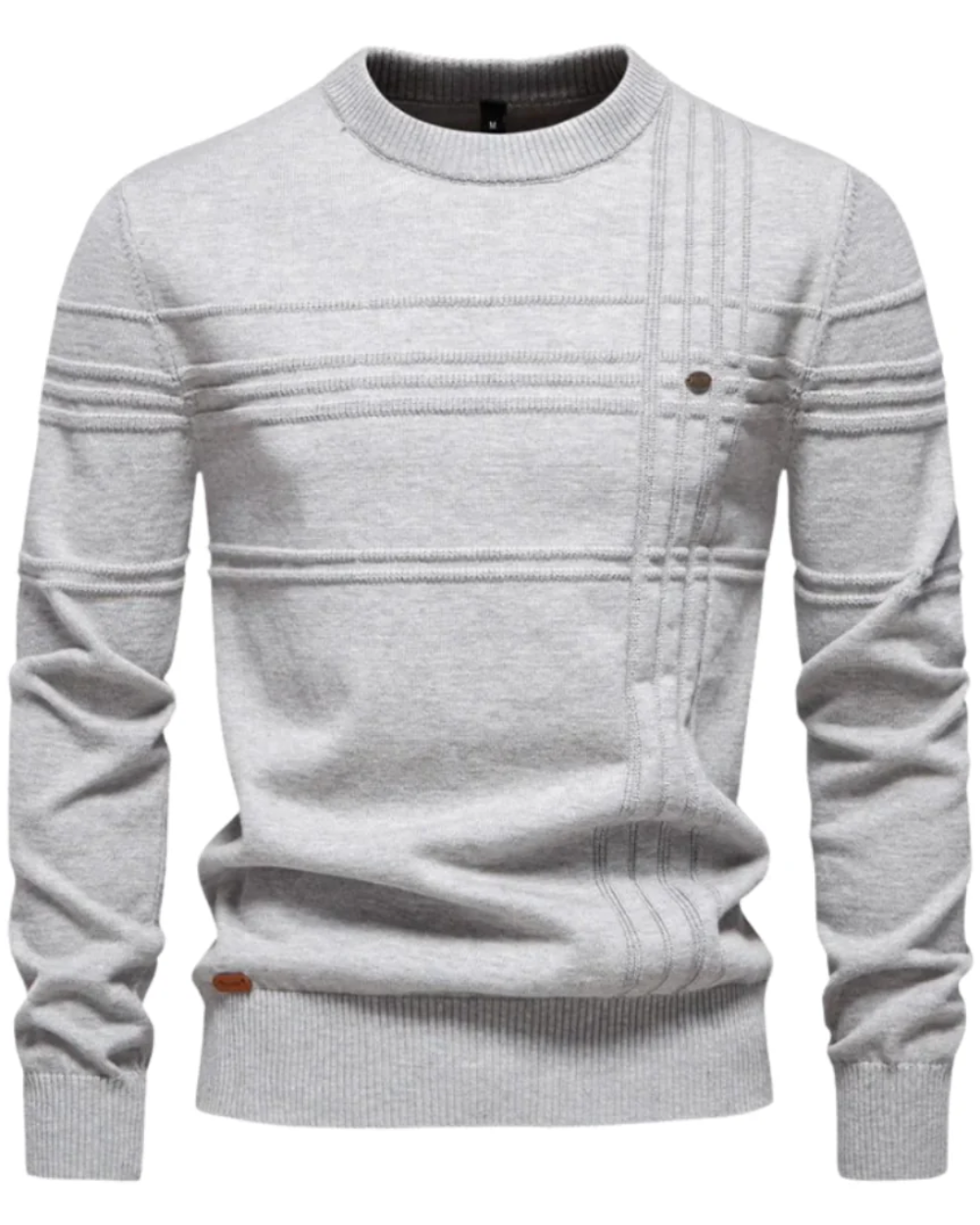 Herren-Pullover mit Karomuster
