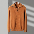 Taranto Merino-Wolle-Zip-Pullover