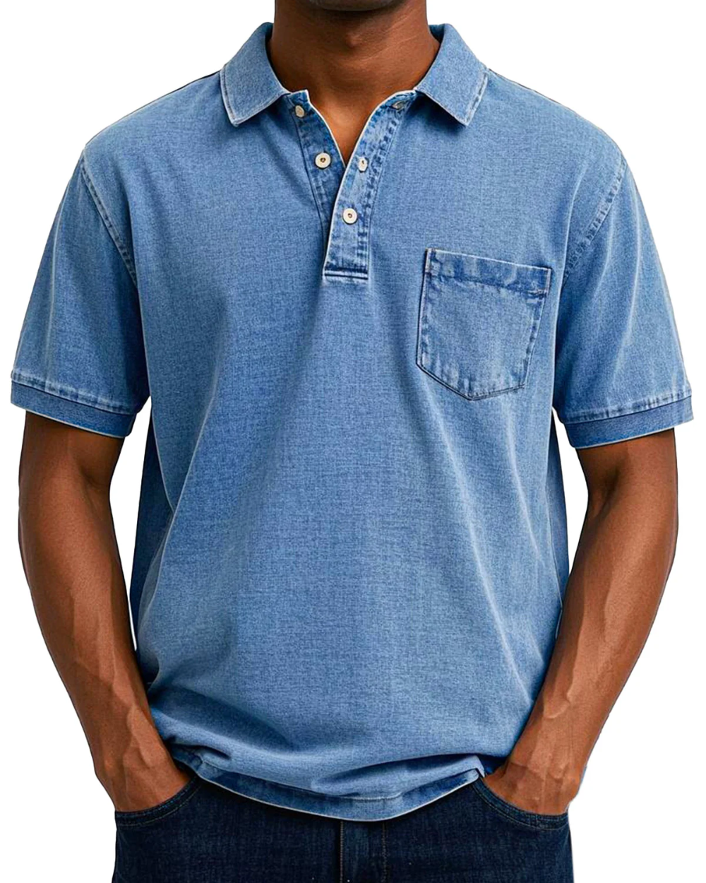 Vintage-Herren-Polo