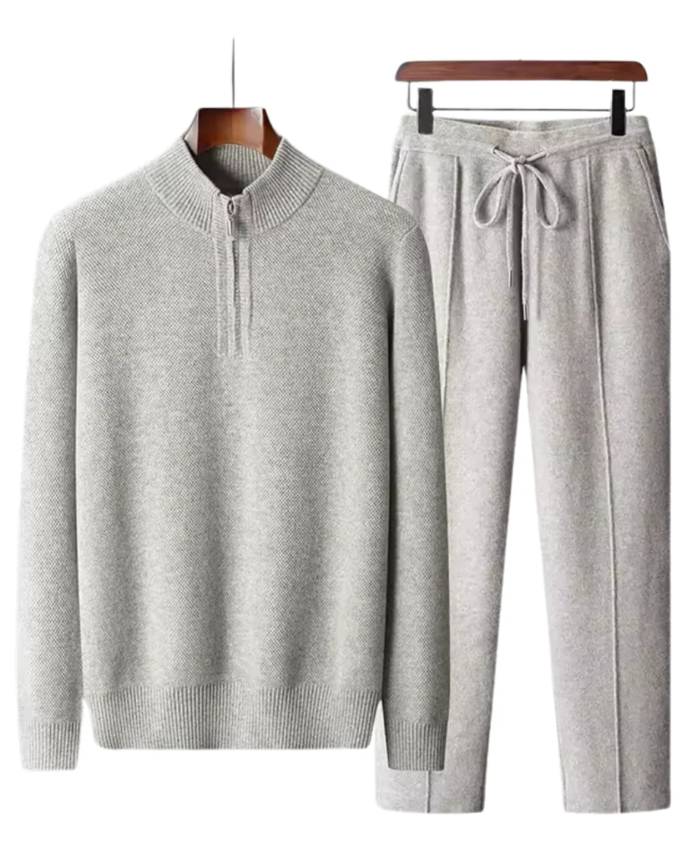 Taormina Merino-Wolle-Zip-Trainingsanzug