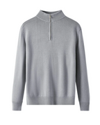 Capri Merino-Wolle-Zip-Pullover