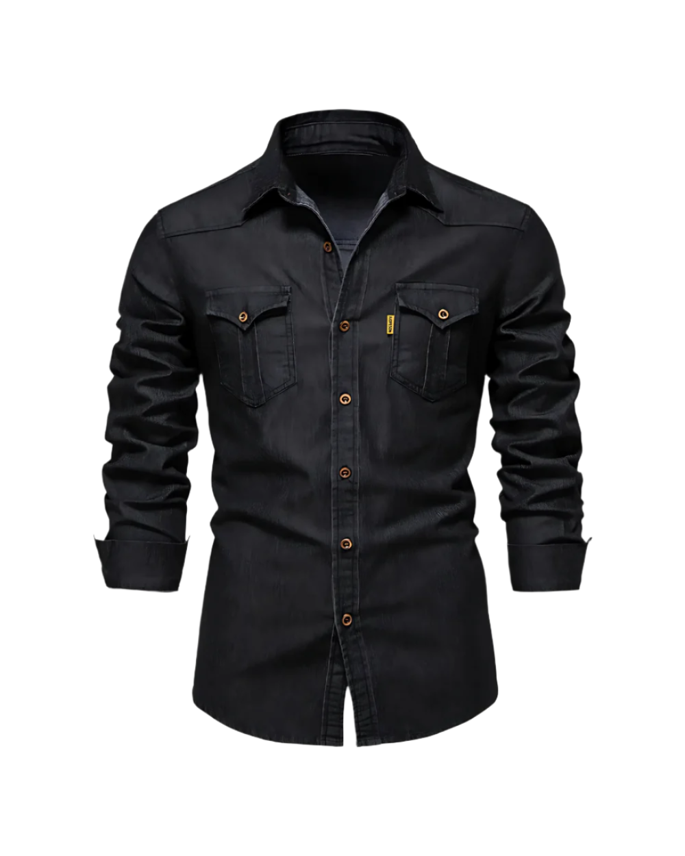 Denim-Hemd