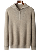 Portofino Kaschmir-Half-Zip-Pullover