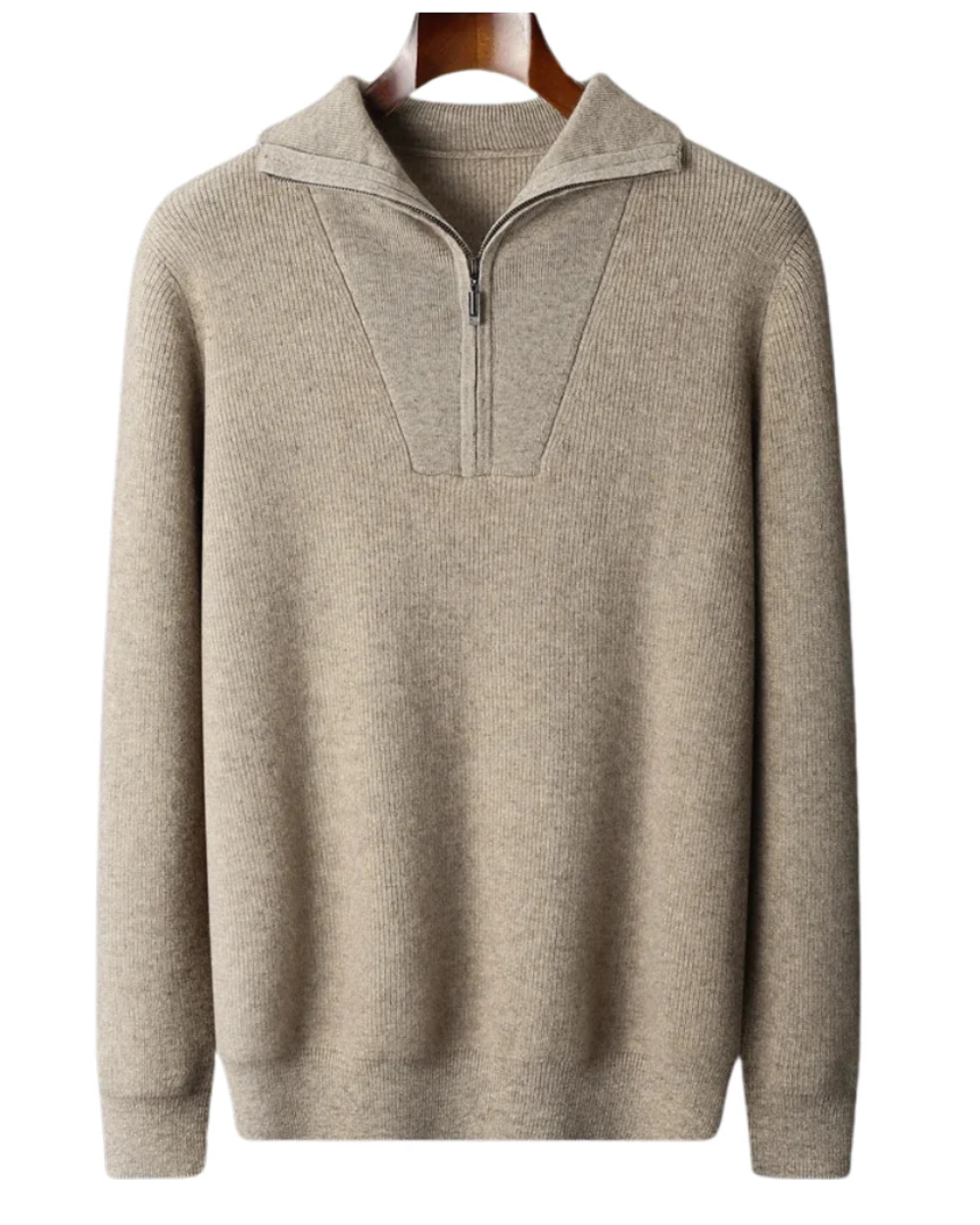 Portofino Kaschmir-Half-Zip-Pullover