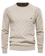 Herren-Pullover mit Karomuster V2