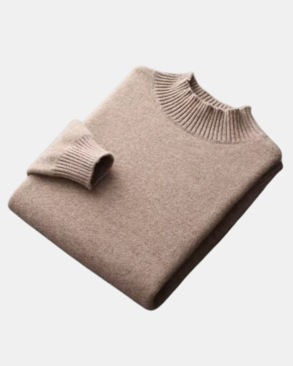 Mercurius Halber Rollkragen-Wollpullover