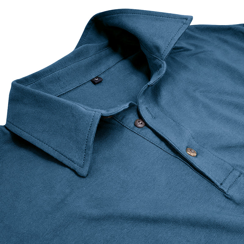 Modernes Langarm-Polo