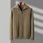 Taranto Merino-Wolle-Zip-Pullover