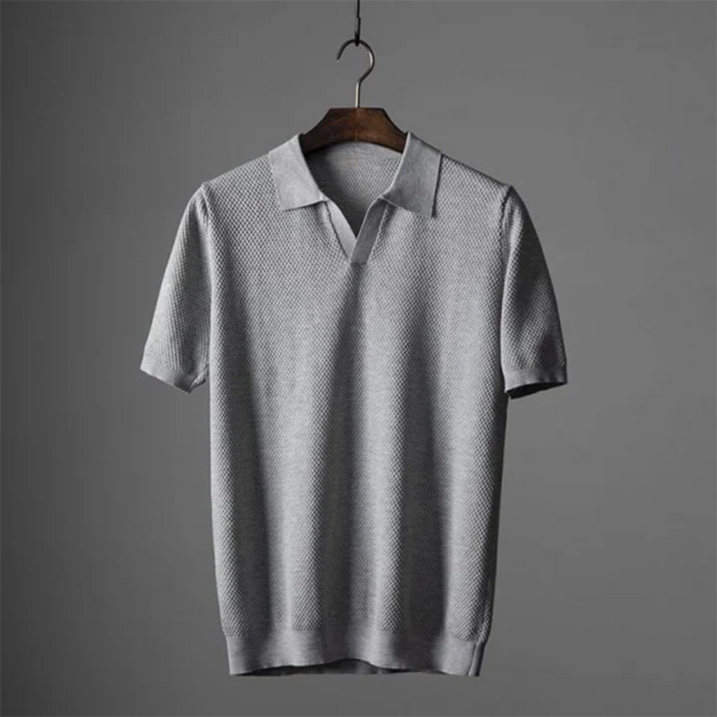 Mailand Lässiges Poloshirt