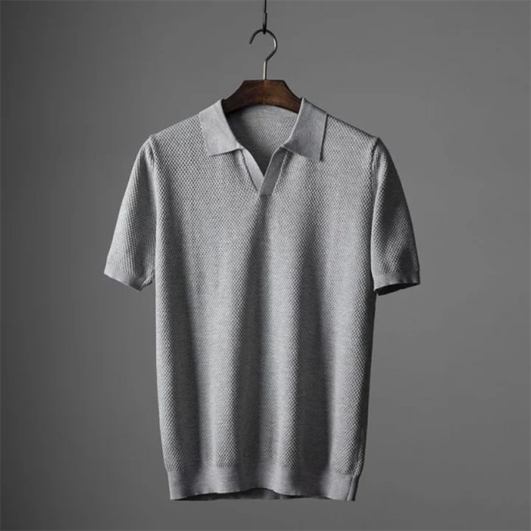 Mailand Lässiges Poloshirt