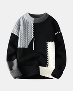 Amadeo Patchwork-Pullover