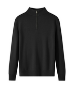 Capri Merino-Wolle-Zip-Pullover