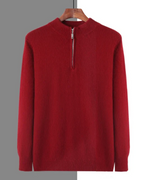 Genf Kaschmir-Zip-Up