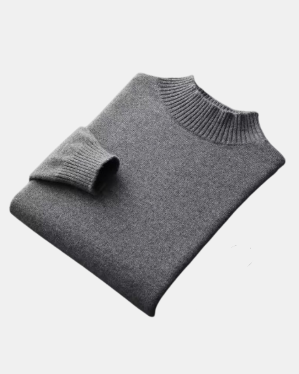 Mercurius Halber Rollkragen-Wollpullover