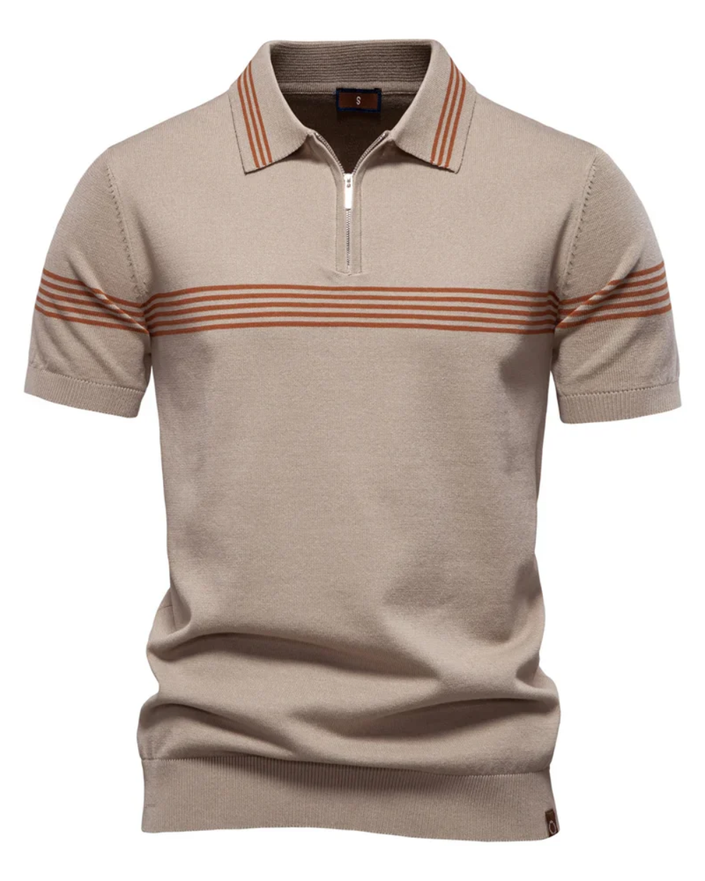Gestreiftes Poloshirt