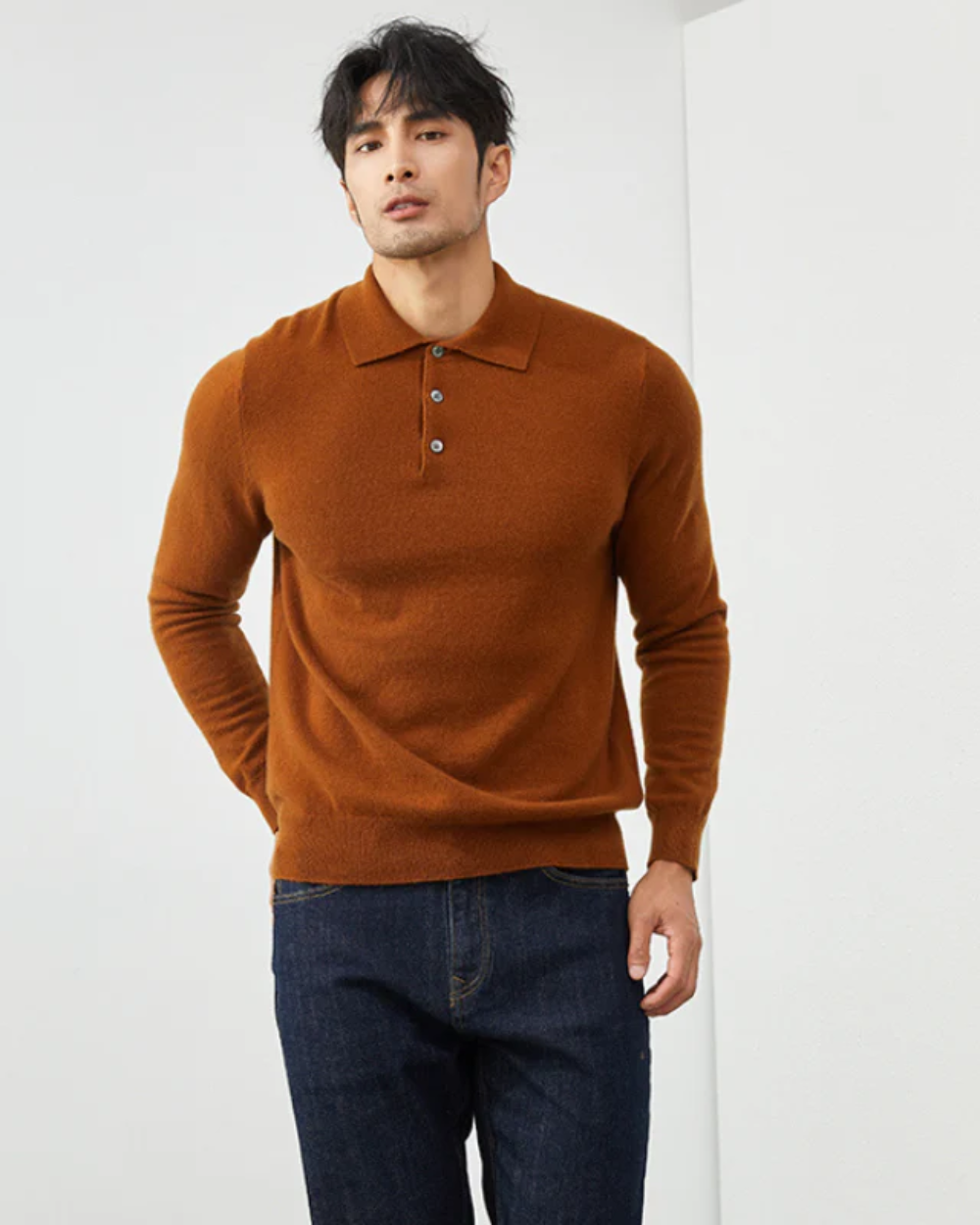Ponza Kaschmir-Polo-Pullover