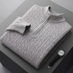 Deneb Gewebter Kaschmir-Half-Zip