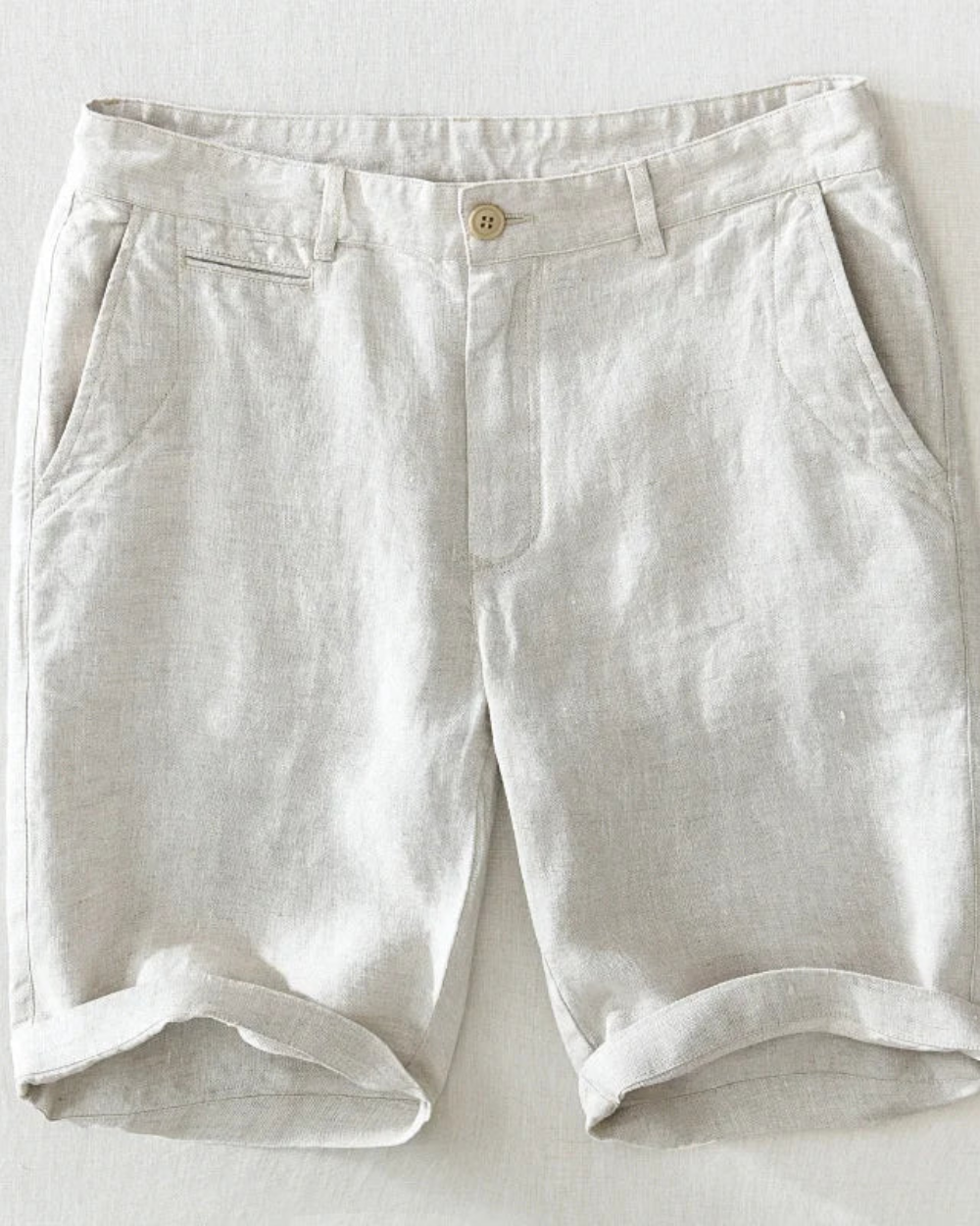 Lissabon Leinen-Shorts