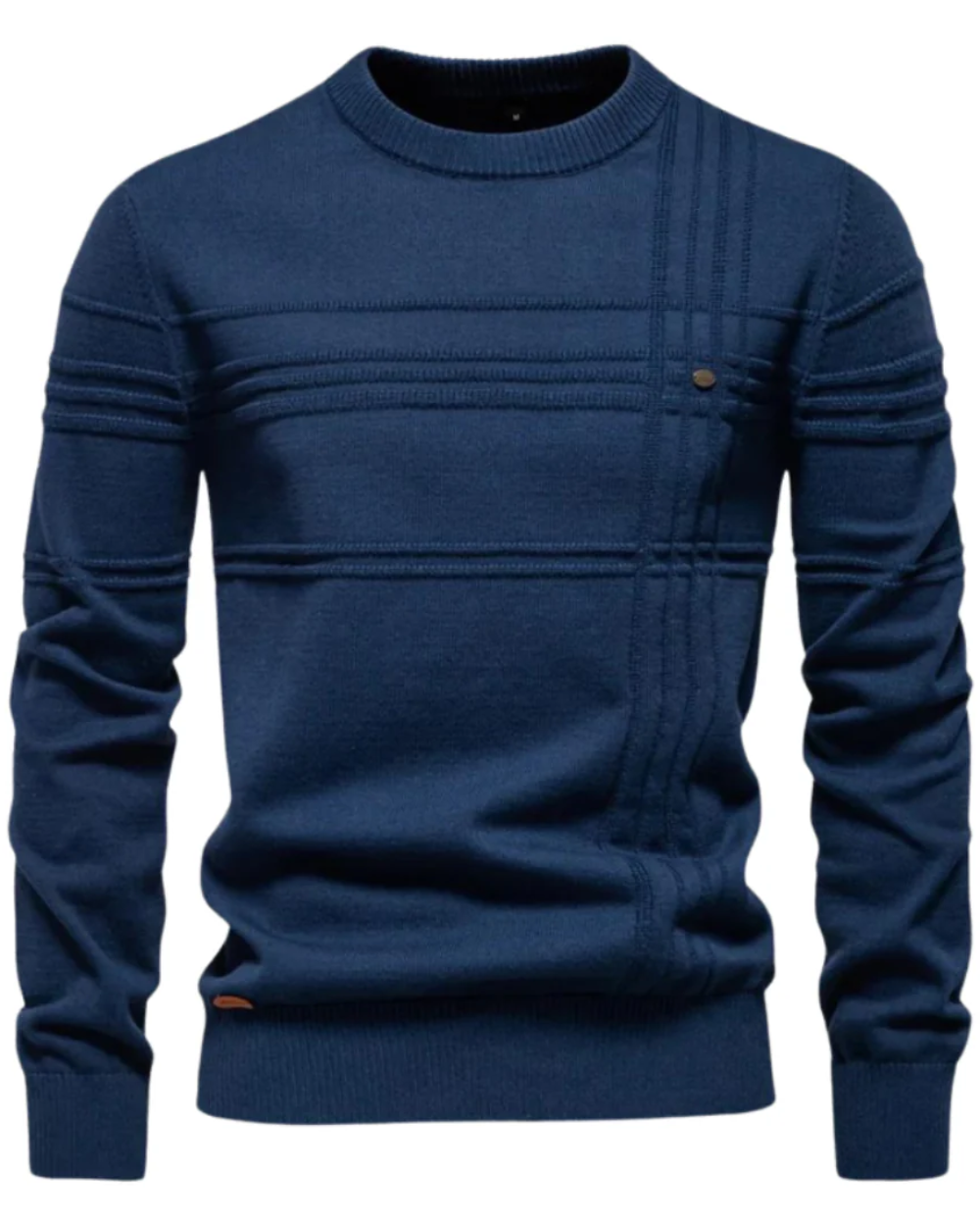 Herren-Pullover mit Karomuster
