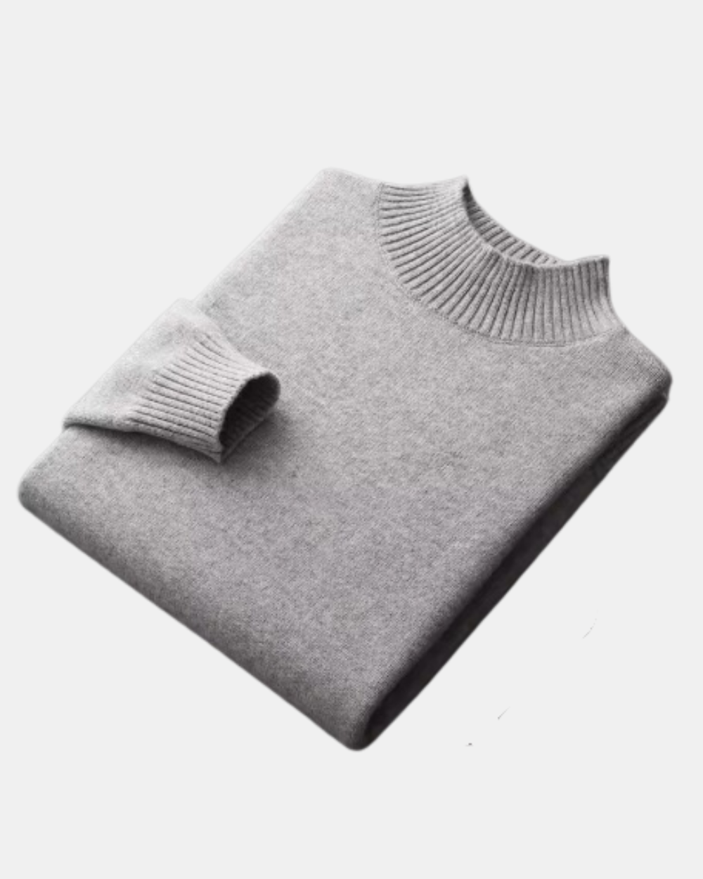 Mercurius Halber Rollkragen-Wollpullover