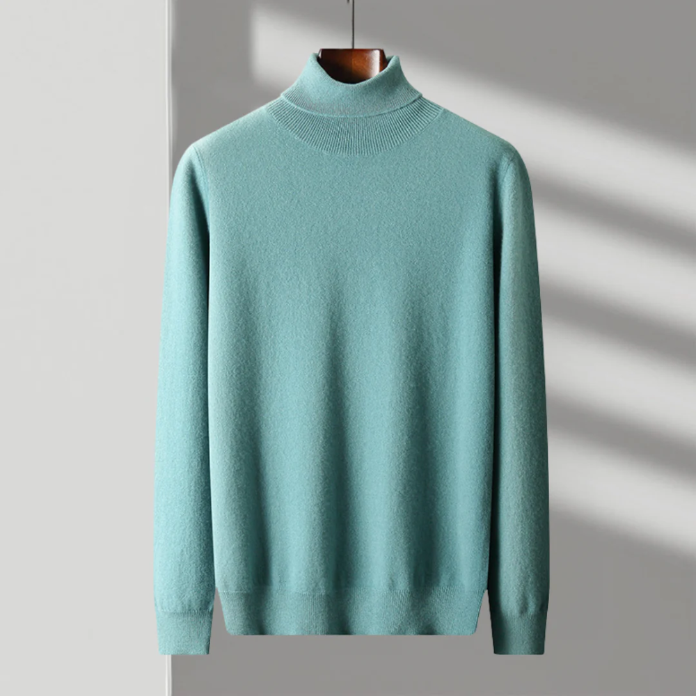 Cagliari Merino-Wolle-Rollkragenpullover
