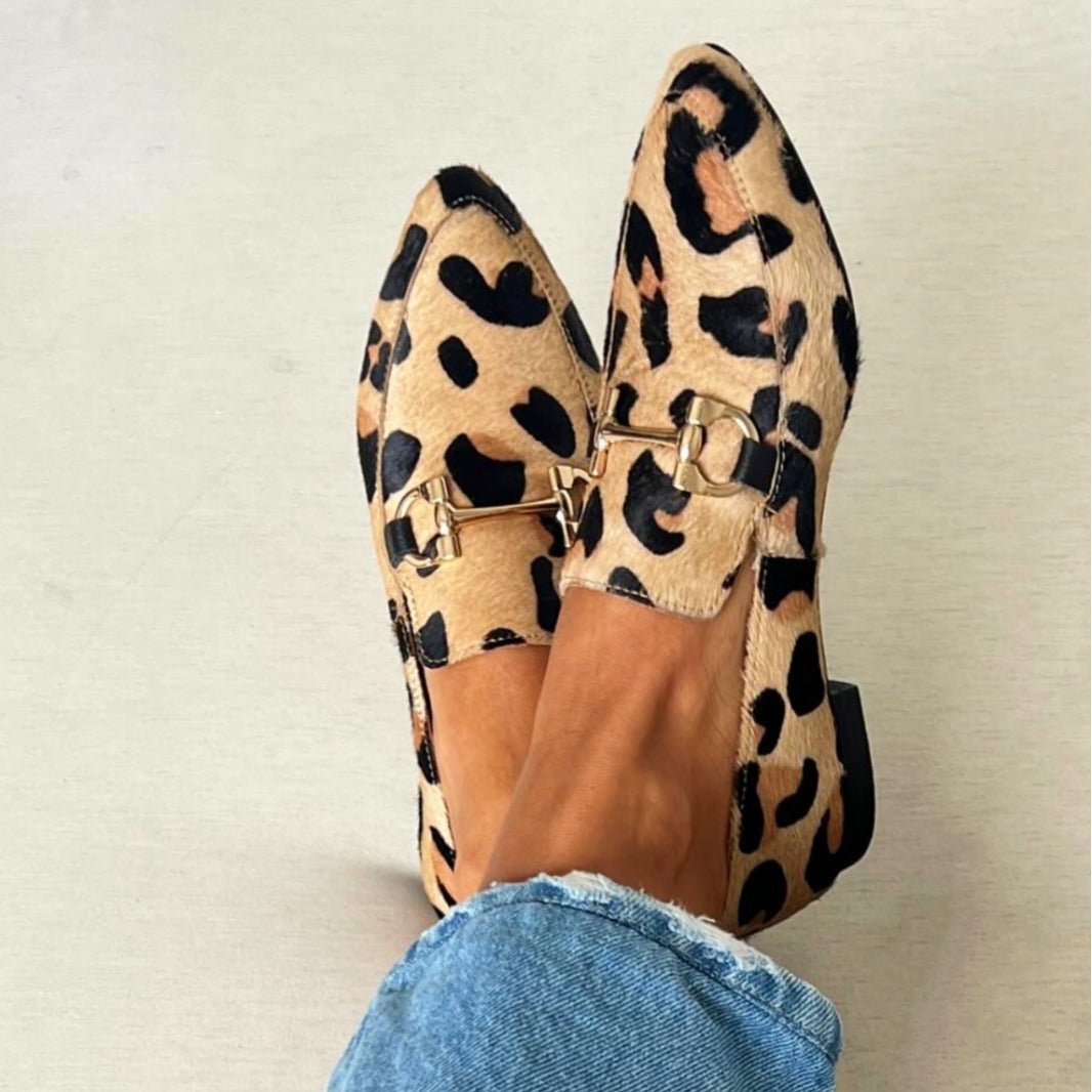 Judith™ | Loafer mit Animal-Print