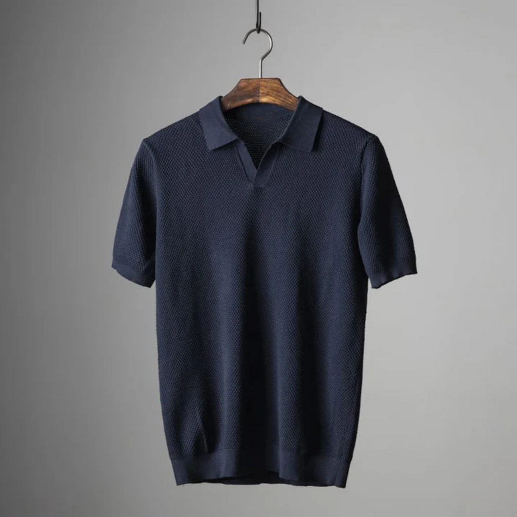 Mailand Lässiges Poloshirt