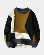 Amadeo Patchwork-Pullover