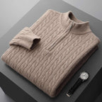 Deneb Gewebter Kaschmir-Half-Zip