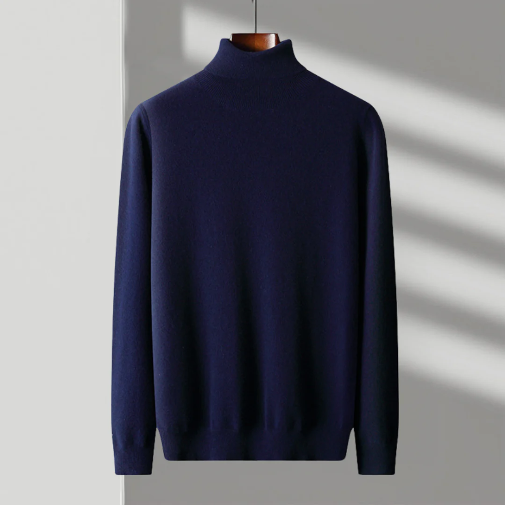 Cagliari Merino-Wolle-Rollkragenpullover