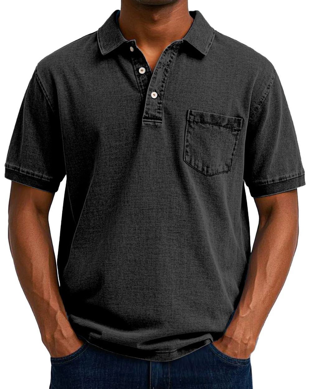 Vintage-Herren-Polo
