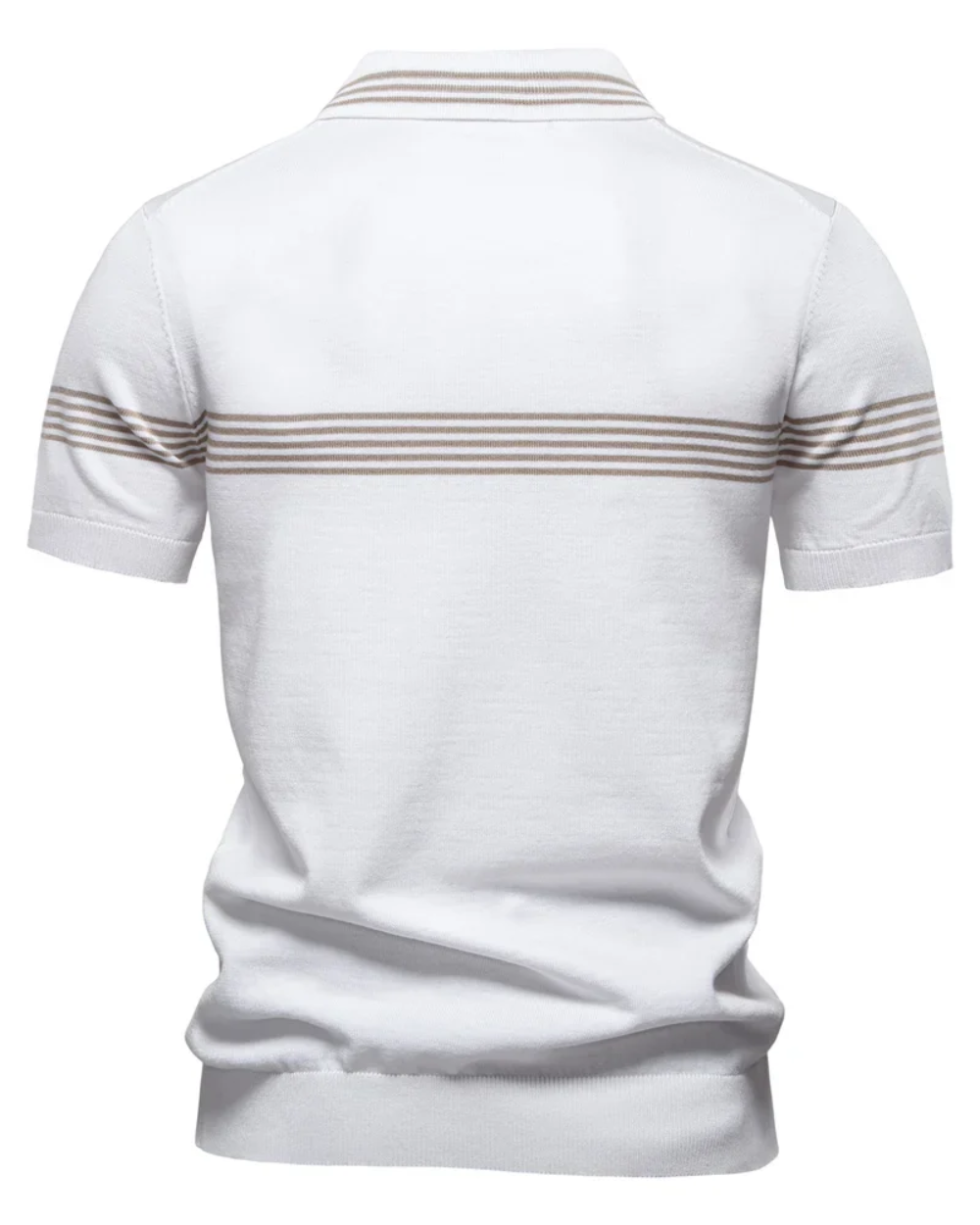 Gestreiftes Poloshirt