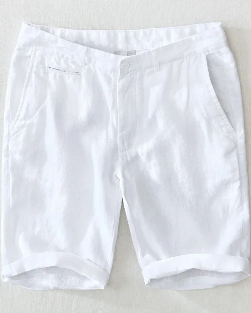 Lissabon Leinen-Shorts