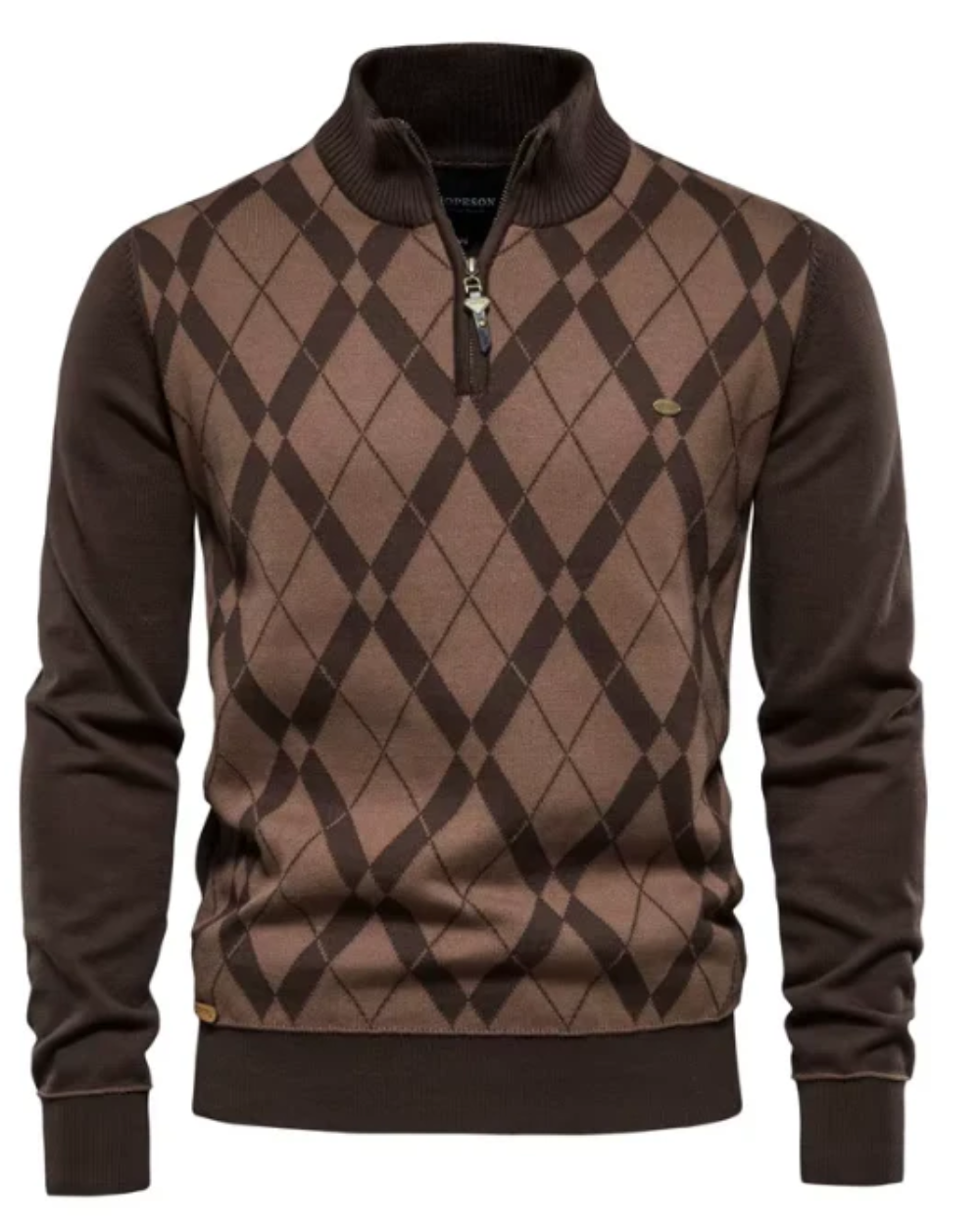 Herren-Half-Zip-Pullover