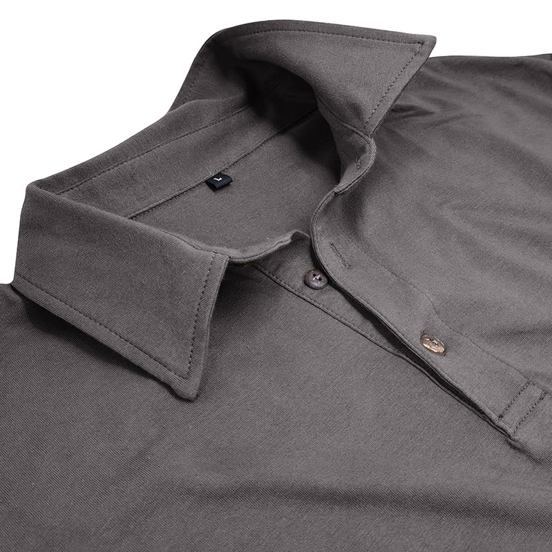 Modernes Langarm-Polo