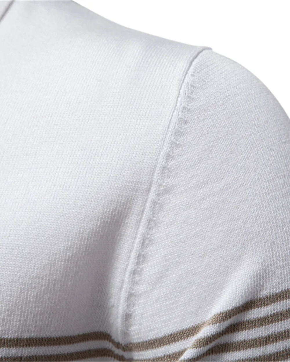 Gestreiftes Poloshirt